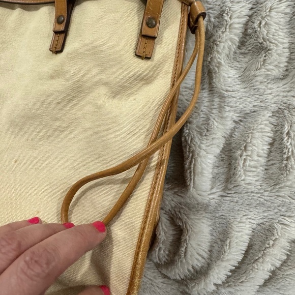 Authentic Gucci 1955 Horsebit Leather & Canvas Tote by Tom Ford - Picture 6 of 11